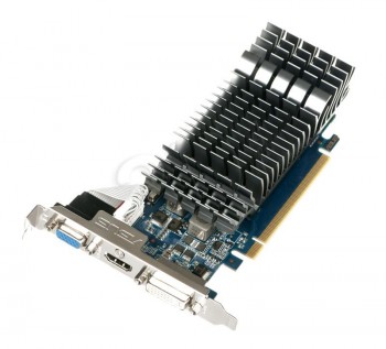 ASUS GeForce GT 610 2048MB DDR3/64bit DVI/HDMI PCI-E (810/1200) (Low Profile) (chodzenie pasywne Silent)