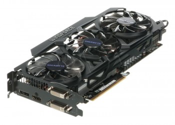 GIGABYTE GeForce GTX 760 4096MB DDR5/256bit DVI/HDMI/DP (1150/6008) (wer. OC - OverClock) (potrjny went. WINDFORCE 3)