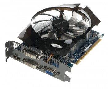 GIGABYTE GeForce GT 640 2048MB DDR3/128bit DVI/HDMI PCI-E (941/1800) (wer. OC - OverClock)