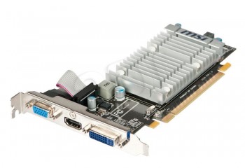 MSI ATI Radeon HD5450 1024MB DDR3/64bit DVI/HDMI PCI-E (650/1066) (Low Profile) (chodzenie pasywne)