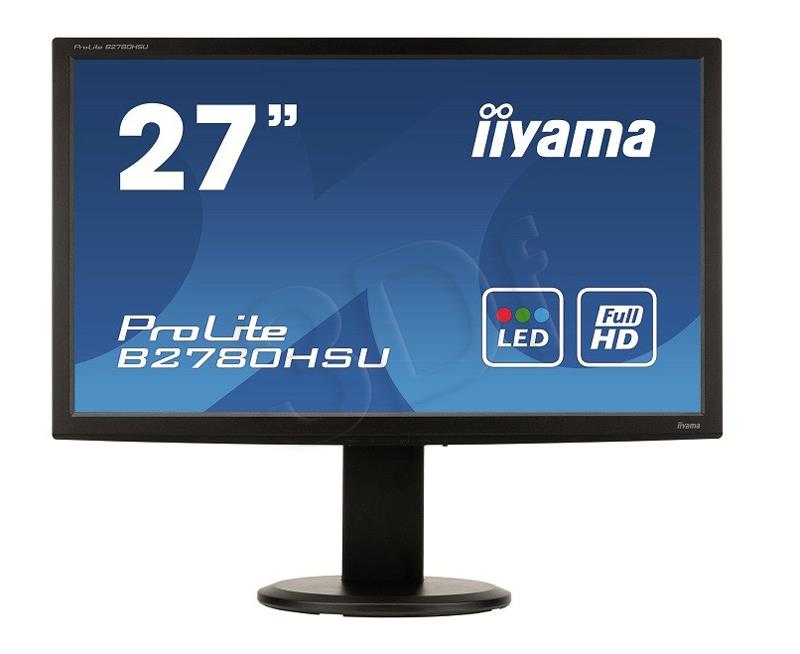 MONITOR LED IIYAMA 27 B2780HSU-B1 BLACK WIDE