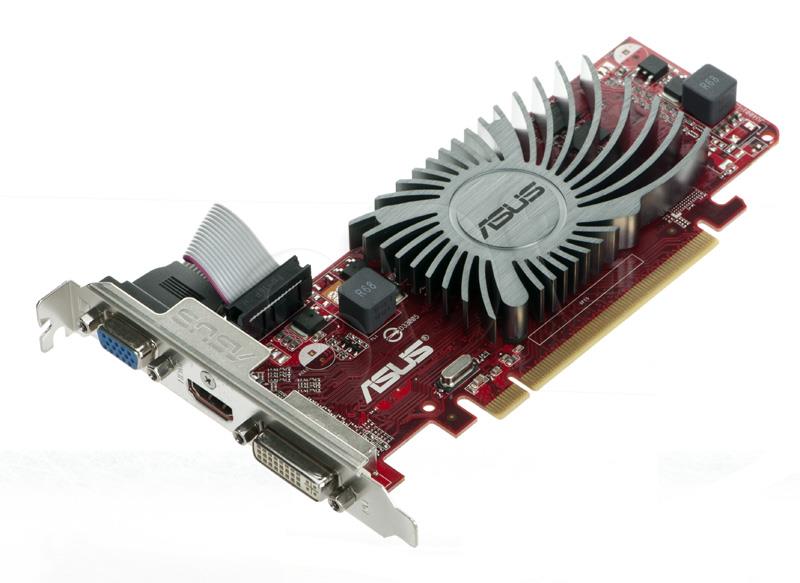 ASUS AMD Radeon HD5450 1024MB DDR3/32bit DVI/HDMI PCI-E (650/1200) (Low Profile) (chodzenie pasywne)