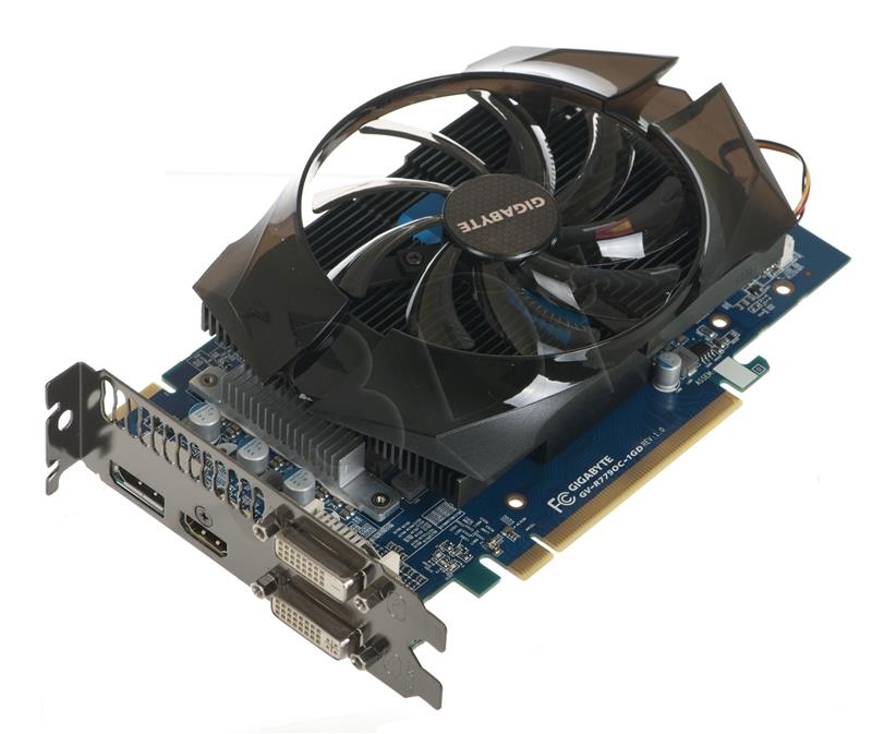 GIGABYTE AMD Radeon HD7790 1024MB DDR5/128bit DVI/HDMI/DP PCI-E (1075/6000) (wer. OC - OverClock)