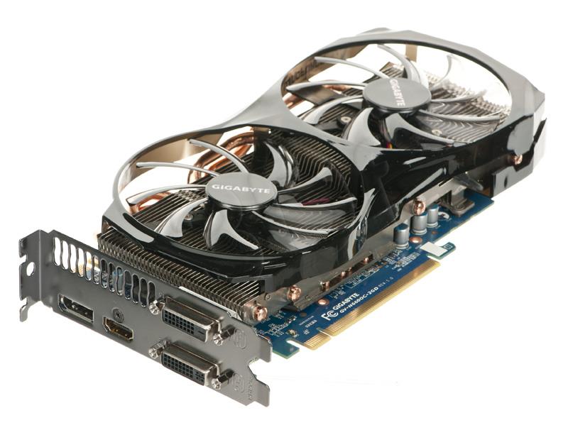 GIGABYTE GeForce GTX 660 2048MB DDR5/192bit DVI/HDMI/DP PCI-E (1098/6008) (wer. OC - OverClock)